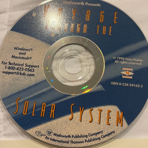 Voyage through the solar system cd- rom - Picture 2 of 7